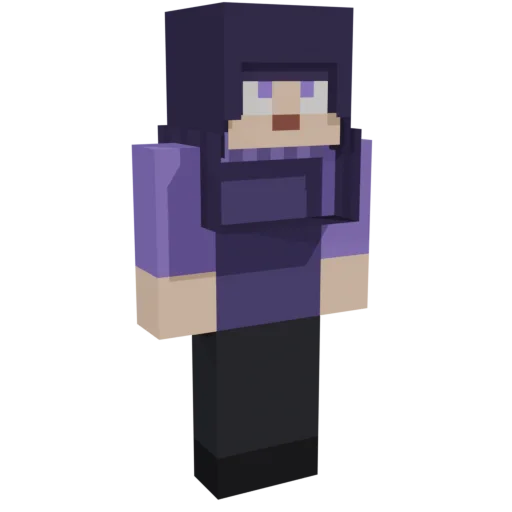 Arbalest as a blocky 3D figure; hover to turn